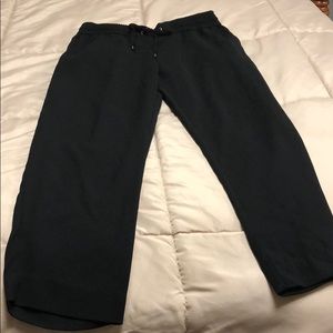 H and M plain black trousers